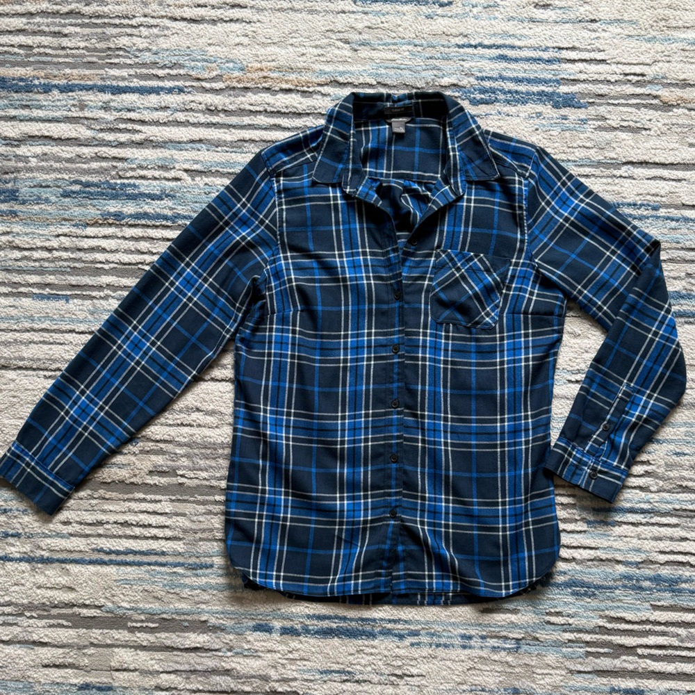 Eddie Bauer Plaid Button Down Shirt